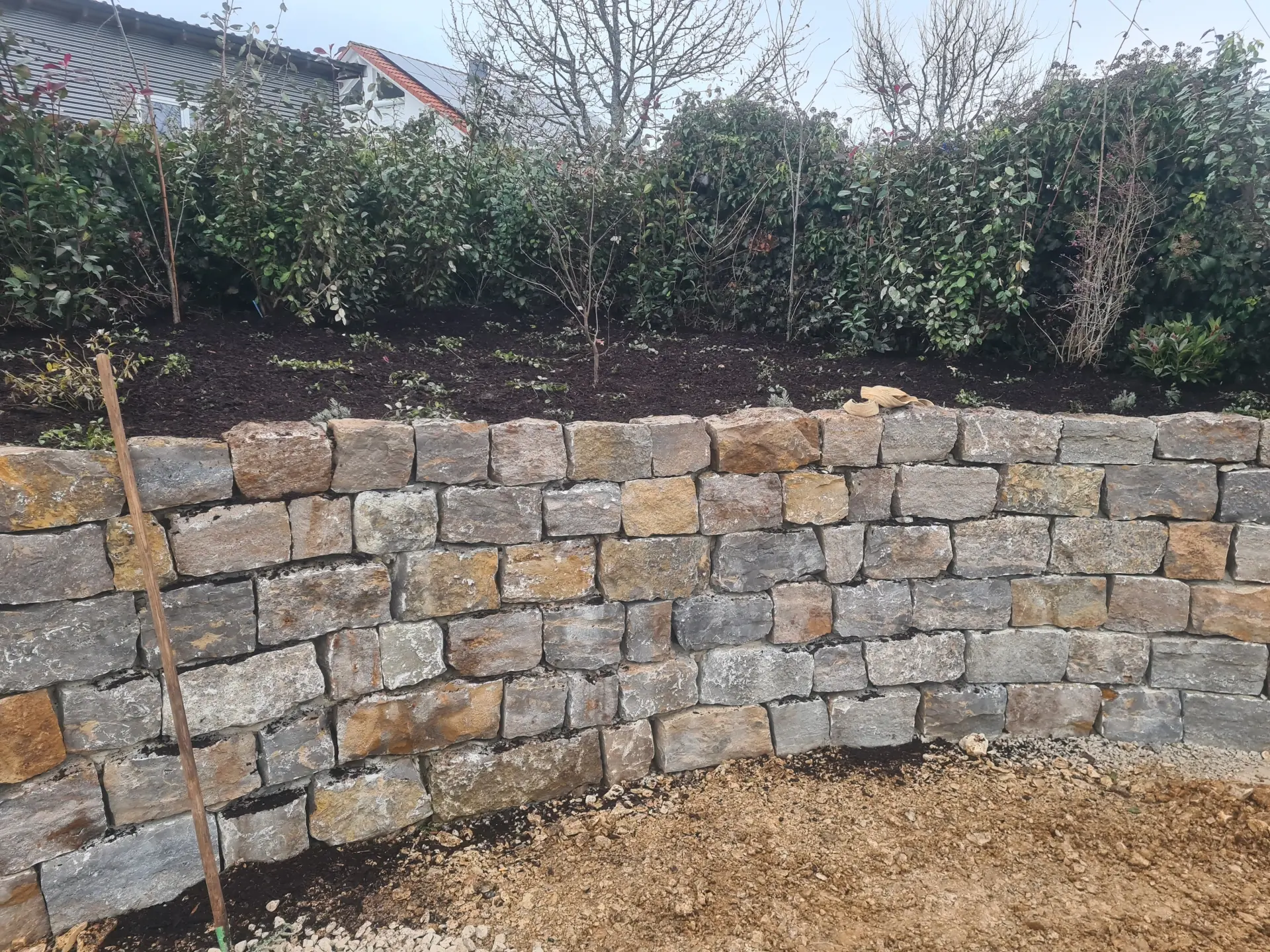 Bewässerungssystem im Garten