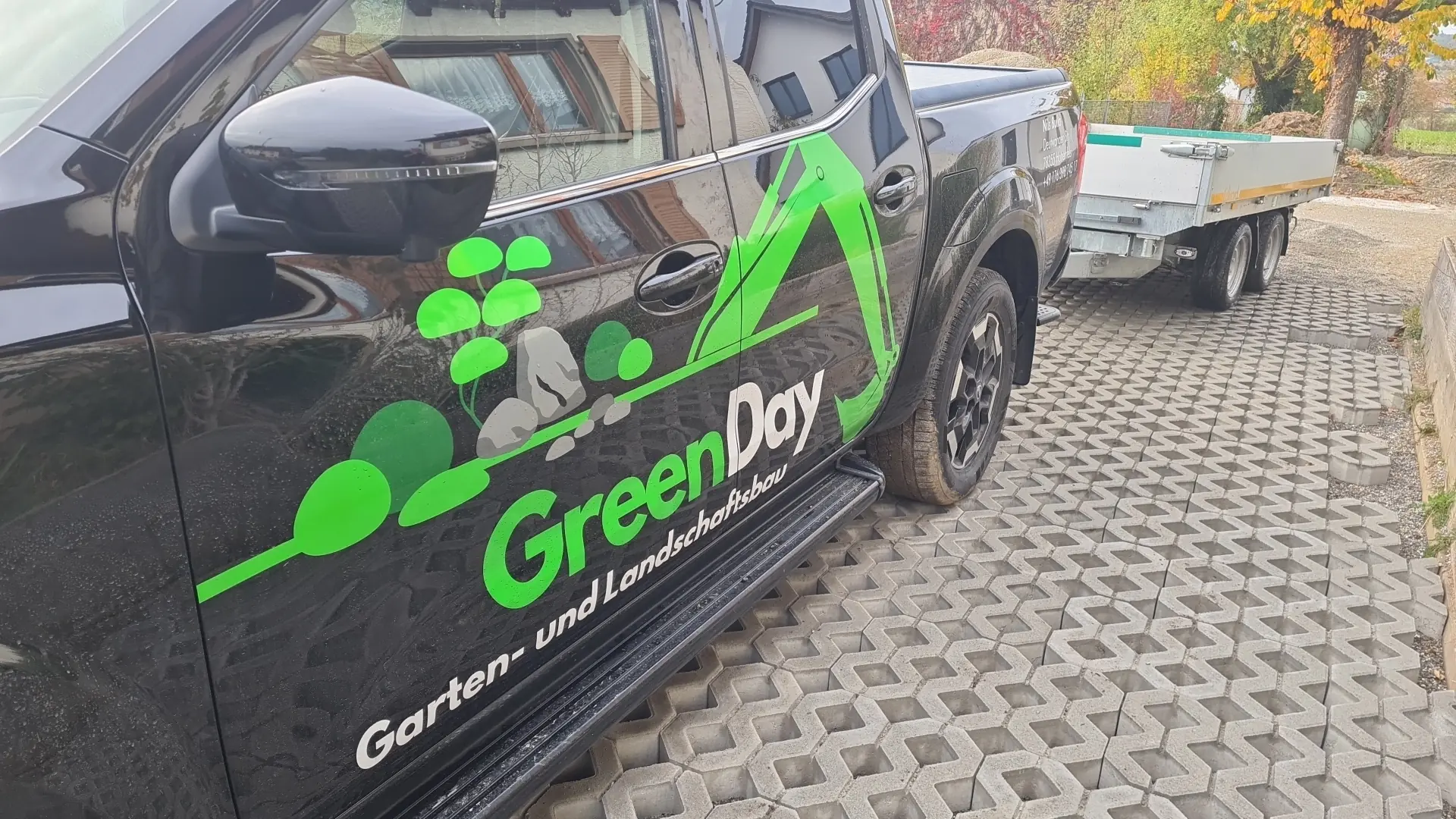 GreenDay Team-Wagen erkennen sie uns in der Umgebung und im Bodenseekreis